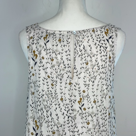 Rachel  Zoe 100% Linen Floral A Line Shift Dress. Size Large. - Picture 7 of 11